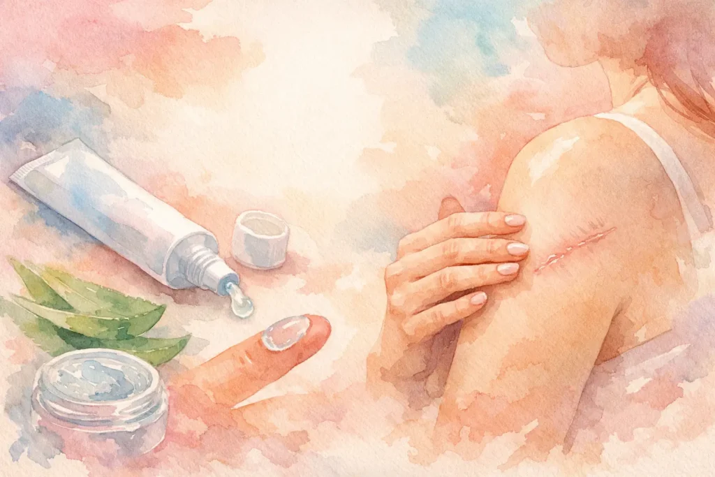 How to Use Silicone Scar Gel Correctly