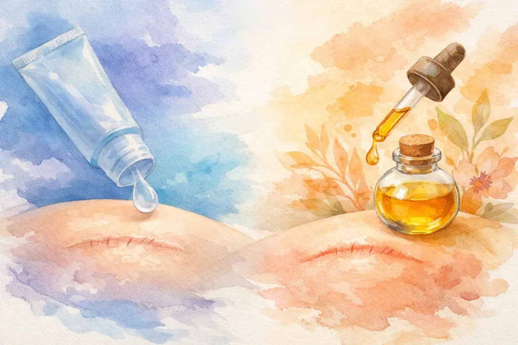 Silicone Gel vs Bio Oil for Scars